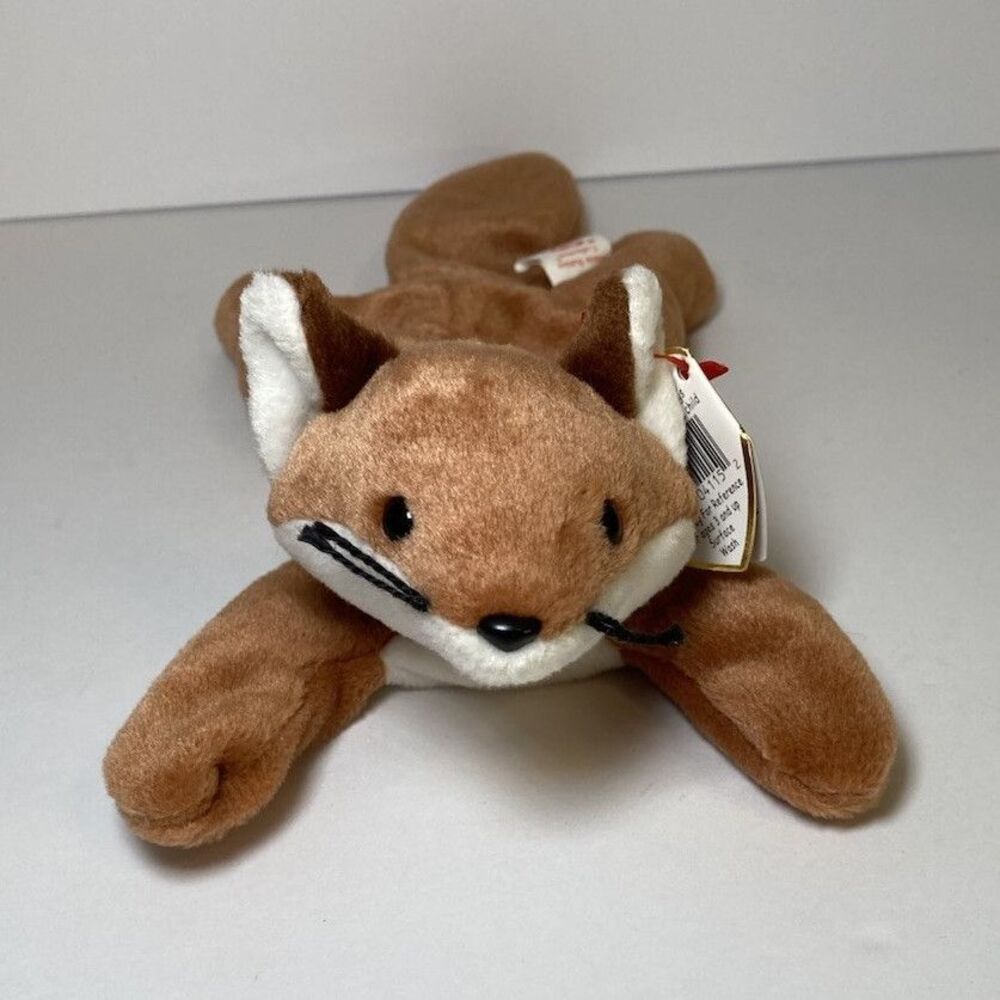 Ty Sly Fox Beanie Babies 1996 Plush Collectible